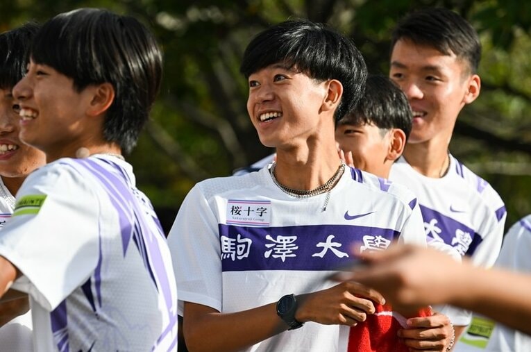 前回の箱根駅伝6区で初の駅伝デビューも区間賞で見事起用に応えた伊藤蒼唯。あれから1年、どのような日々を送ってきたのか ／ photograph by Nanae Suzuki