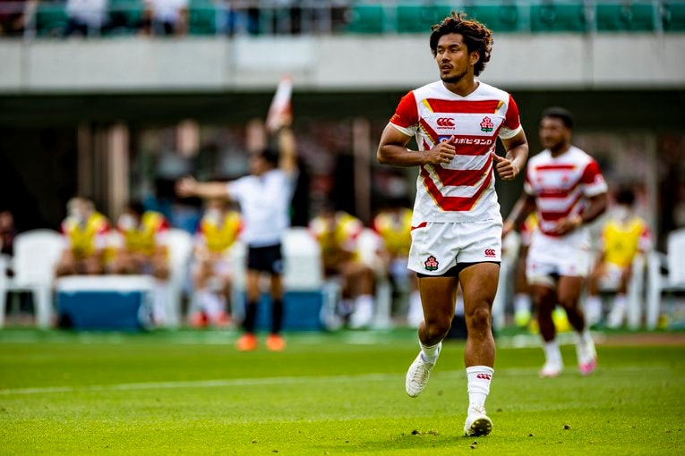 日本代表FB山中亮平　©︎Kiichi Matsumoto