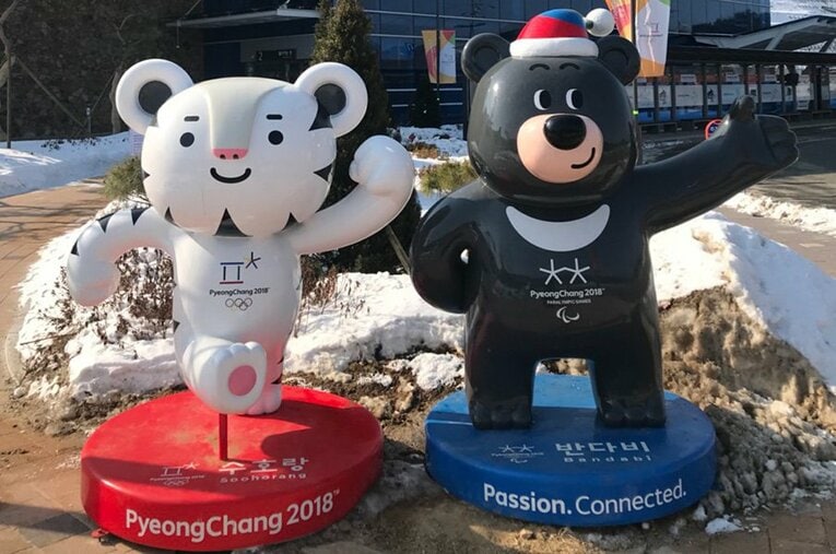 ソチなどで噂された雪不足とは無縁の平昌。もちろんその分寒いのは寒いが……。 ／ photograph by Jun Ikushima