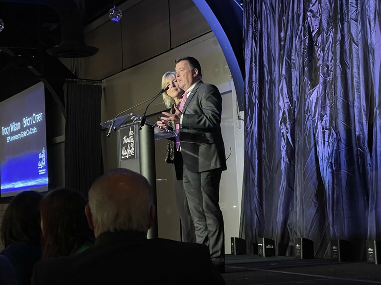 「Ice Theatre of New York」35周年を記念したガラパーティの様子　©Akiko Tamura