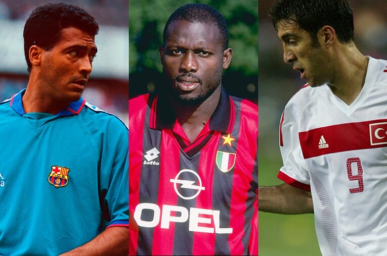 ロマーリオ、ウェア、ハカン・シュクル。各国を代表するストライカーは政治家転身してどうなった？　©Sports Graphic Number（L,R）/Getty Images