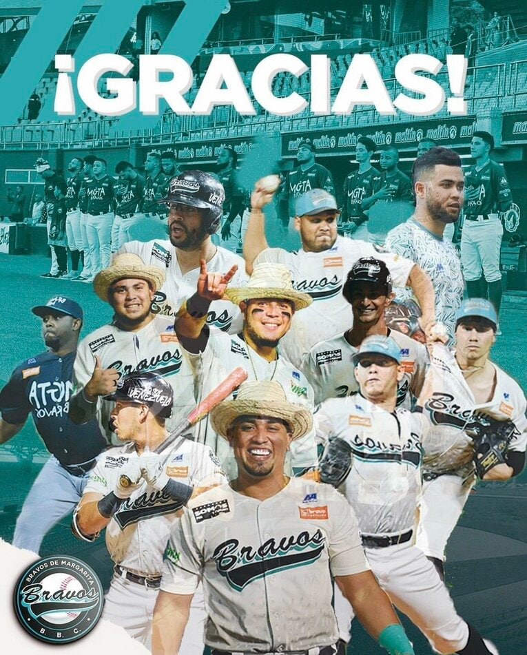 ベネズエラのウィンターリーグ、ブラボスにて　写真は本人提供