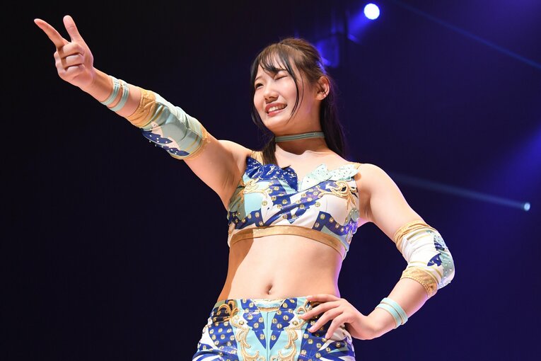 スターダムの“超未来戦士”として期待を集める天咲光由