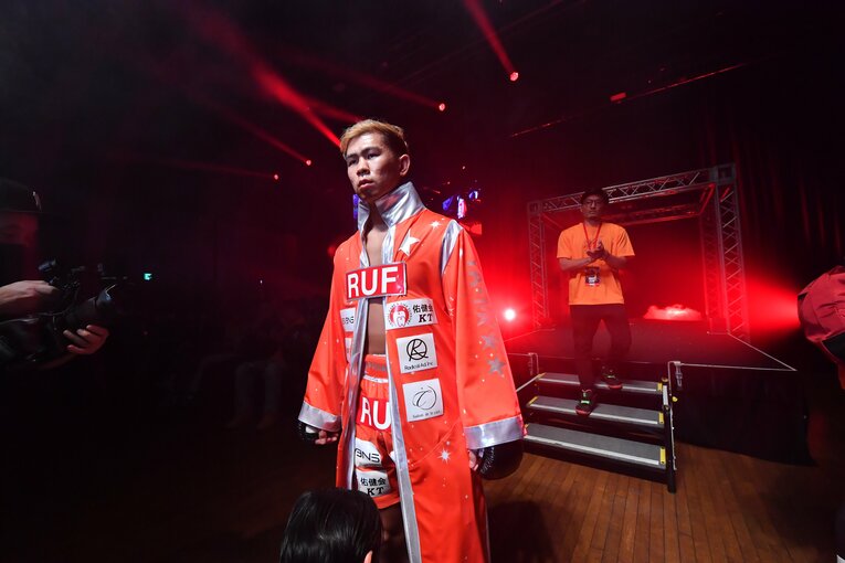 YA-MANの入場シーン　©RISE CREATION