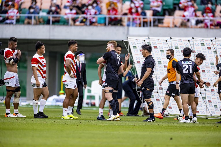 田村優とエドワード・カーク　©︎Kiichi Matsumoto