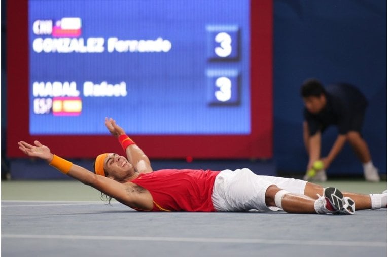 北京五輪のナダル　©JMPA