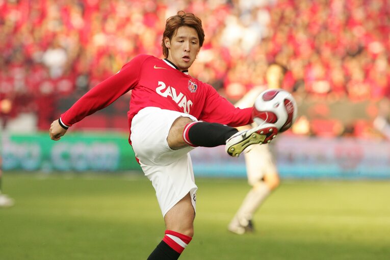 Ｊリーグ浦和レッズ時代（2007年）©Tamon Matsuzono