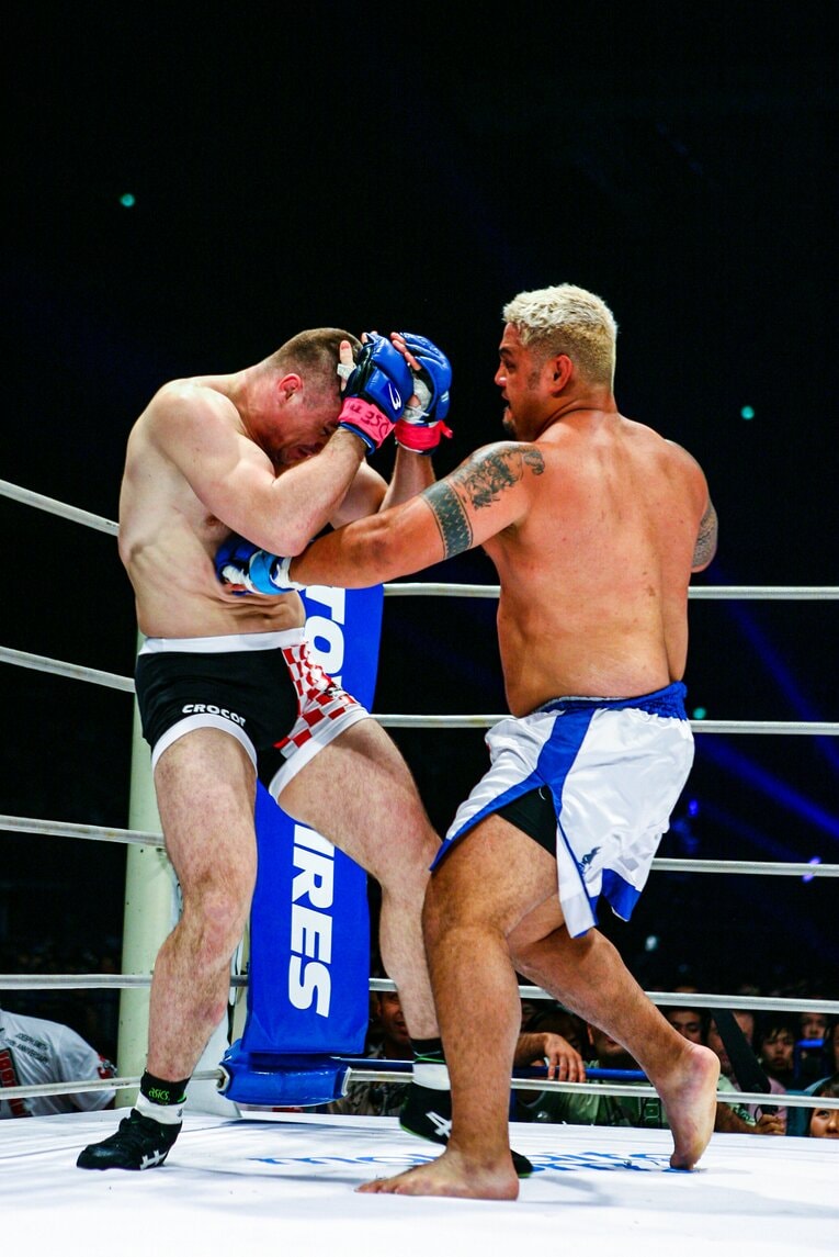 マーク・ハントvs.ミルコ・クロコップ　©Susumu Nagao