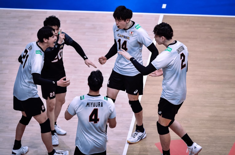 NVL中国戦　©︎FIVB