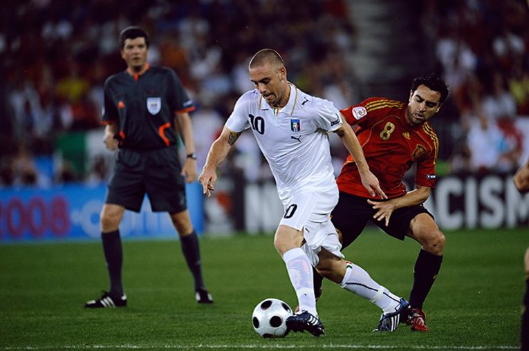 EURO2008のイタリアvsスペイン©Takuya Sugiyama