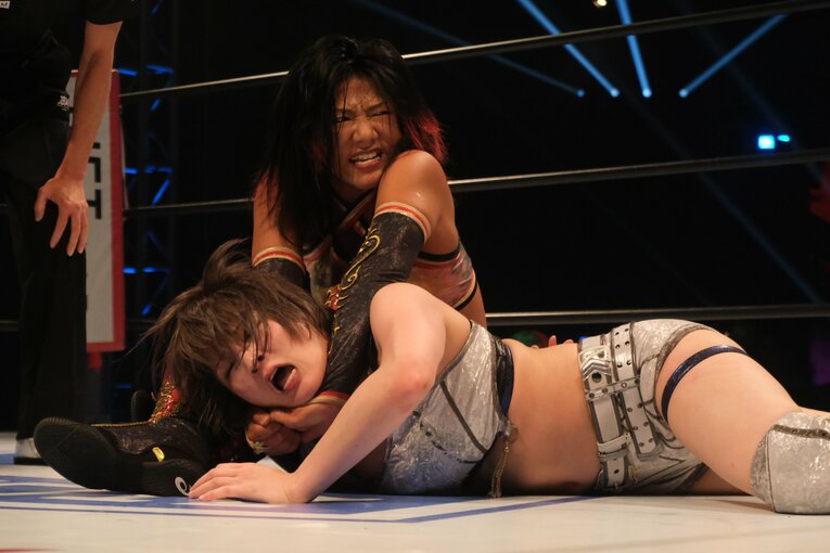 水着グラビアも披露のアイドル路線から急転換…素顔は“オラオラ”、スターダムのベルトも獲得した岩田美香の渇望「総合格闘技かキックにも」(10)