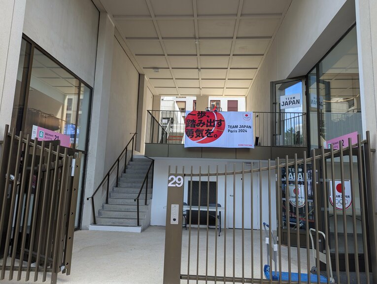 パリ五輪の選手村（全56枚）©JMPA