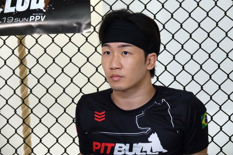 朝倉未来は公開練習で“BD論争”についての質問に答えた　©Koji Fuse