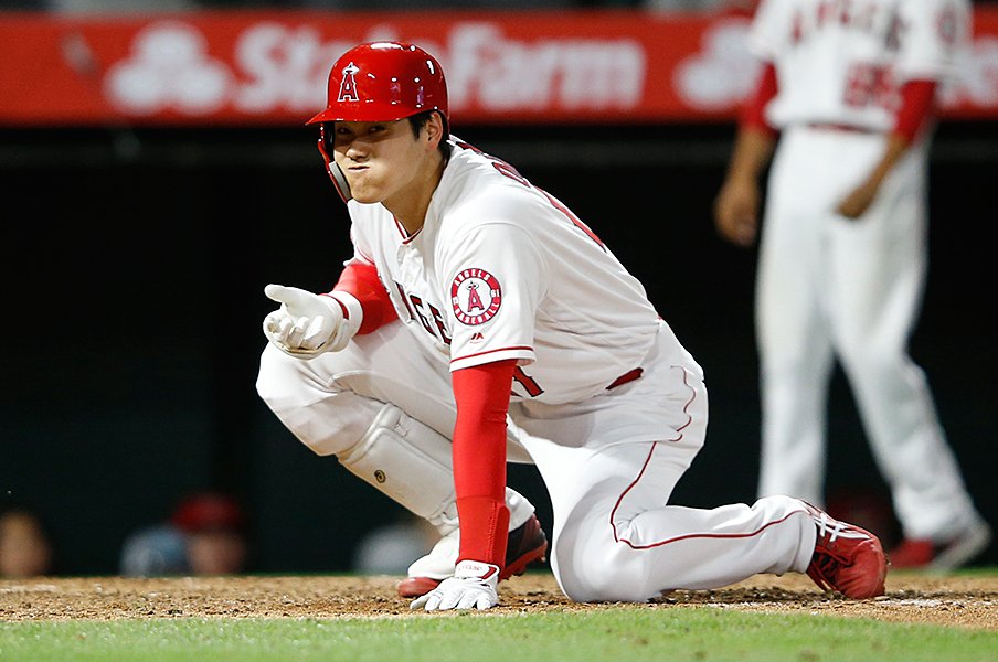 避けれたはずの内角ツーシーム。大谷翔平に見えた“もどかしさ”。<Number Web> photograph by Getty Images