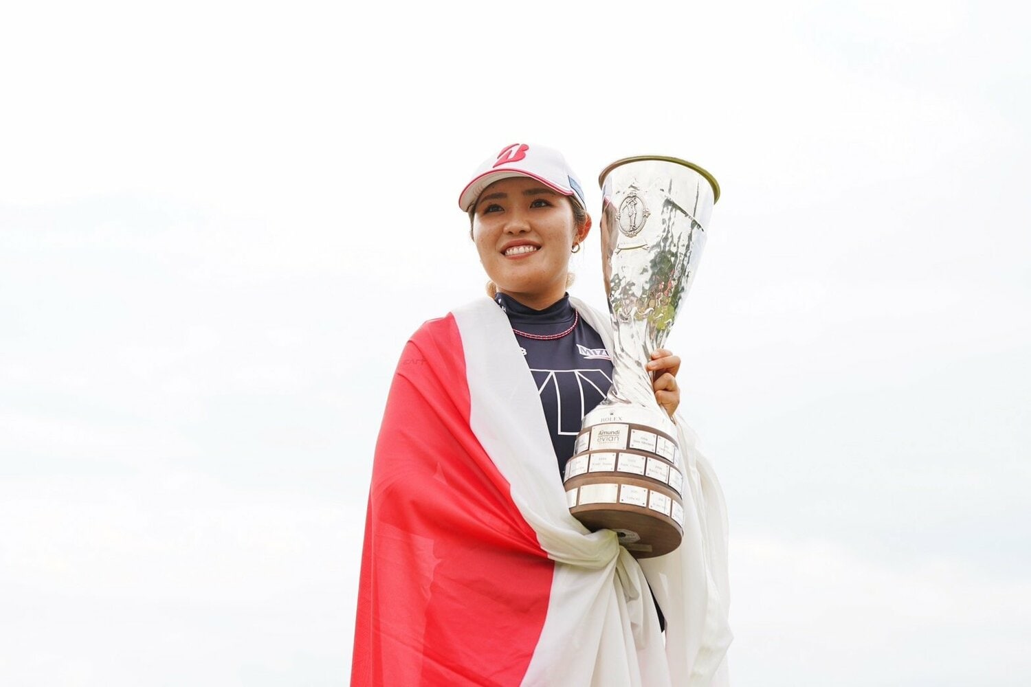 身長153cmと小柄ながら、抜群の安定感を誇る古江彩佳。悲願のメジャー初制覇を達成した　©︎Shizuka MInami