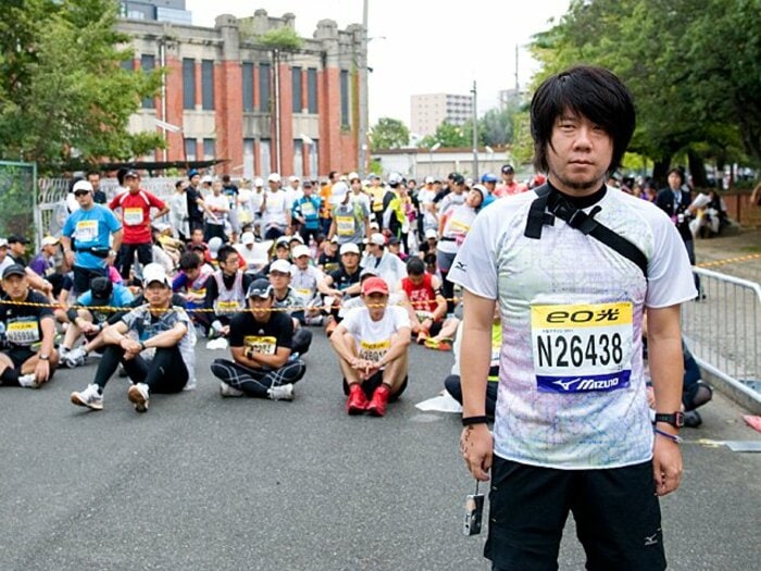 <マラソン> 10.30“大阪マラソン”をランニング初心者が走ってみた。(前編)<Number Web> photograph by Sports Graphic Number