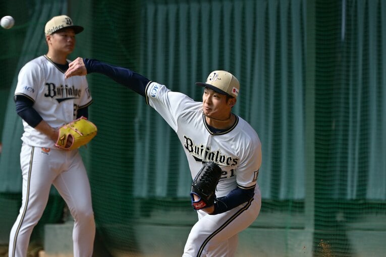 【オリ戦士】2025年宮崎春季キャンプより。汗を流す選手たちの姿　©️Hideki Sugiyama