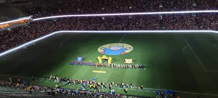 慈善試合の様子　©Hiroaki Sawada