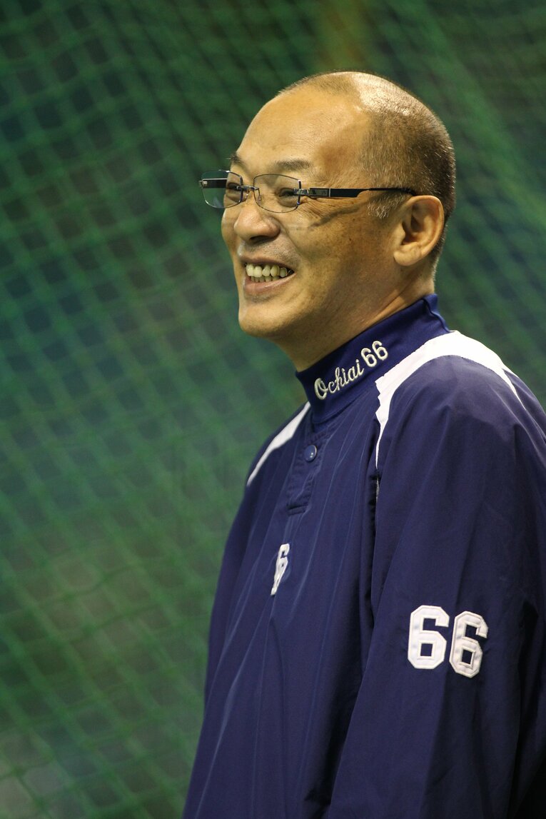 落合監督　©Shigeki Yamamoto 