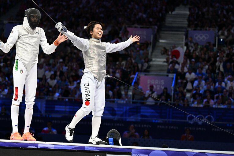 男子フルーレ団体決勝戦　©Naoya Sanuki/JMPA