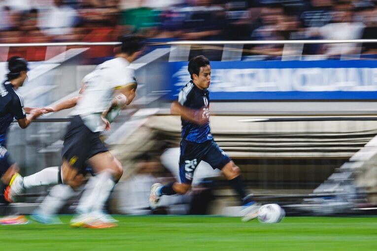 久保＆堂安、右サイドWレフティーの無双（全10枚超）©Kiichi Matsumoto