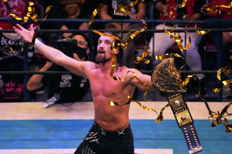 現IWGPヘビー級王者のジェイ・ホワイト