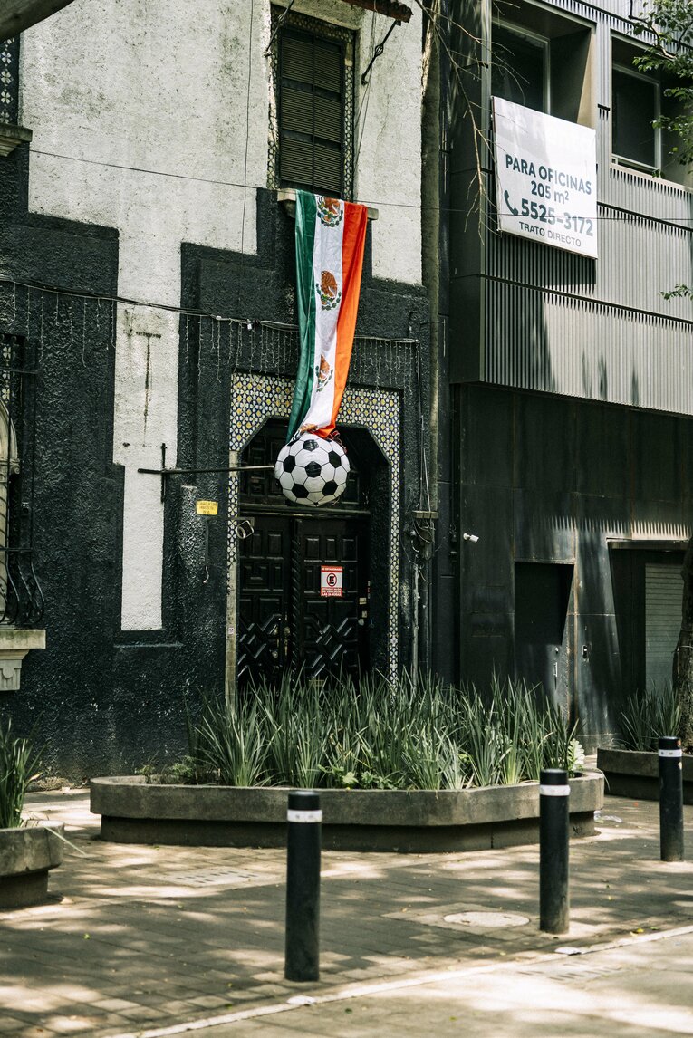 W杯開催地メキシコシティの様子（写真は右に続きます）©Kiichi Matsumoto/JMPA