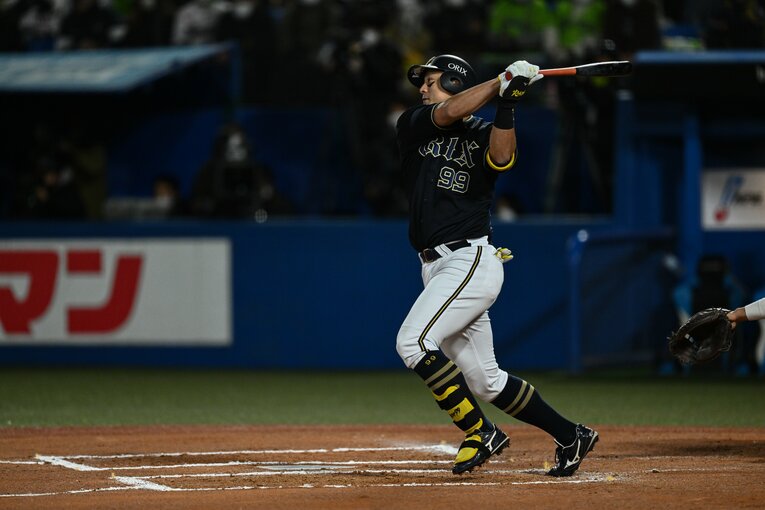 2022年日本シリーズの杉本　©Nanae Suzuki