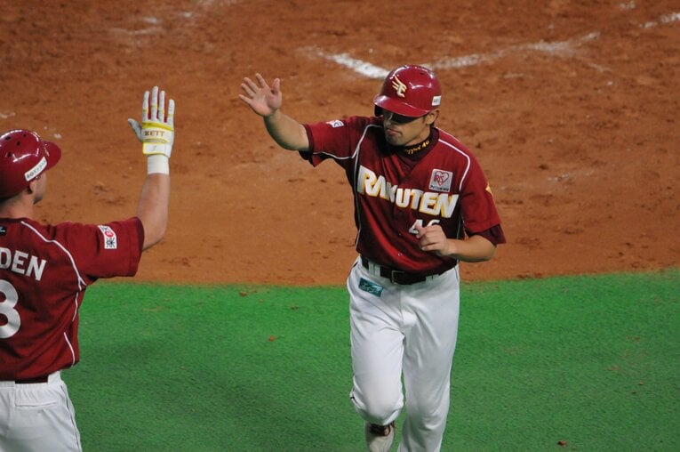 2009年の鉄平　©Sports Graphic Number