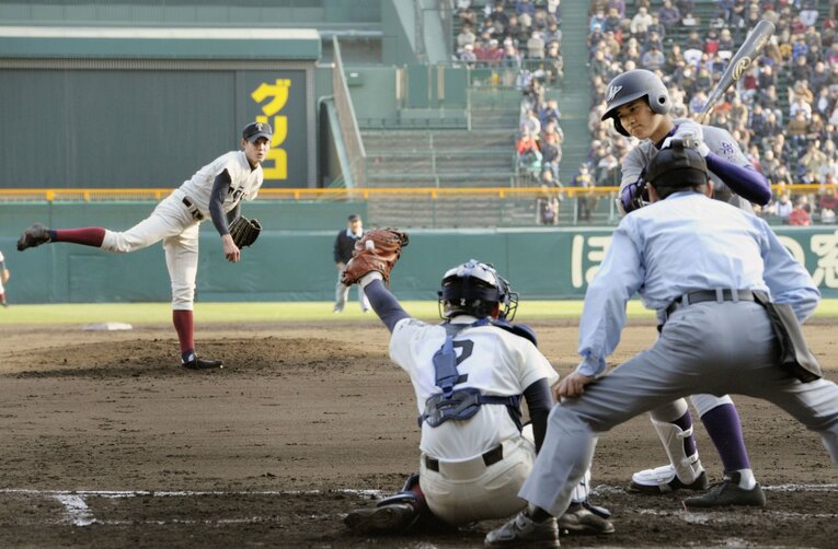 84回大会・藤浪晋太郎（大阪桐蔭）vs.大谷翔平（花巻東）©︎Kyodo News