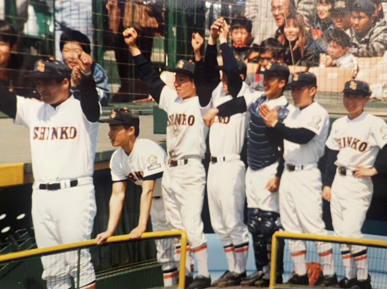 当時のセンバツでは震災後の厳しい環境の中、ベスト8まで進出した／本人提供
