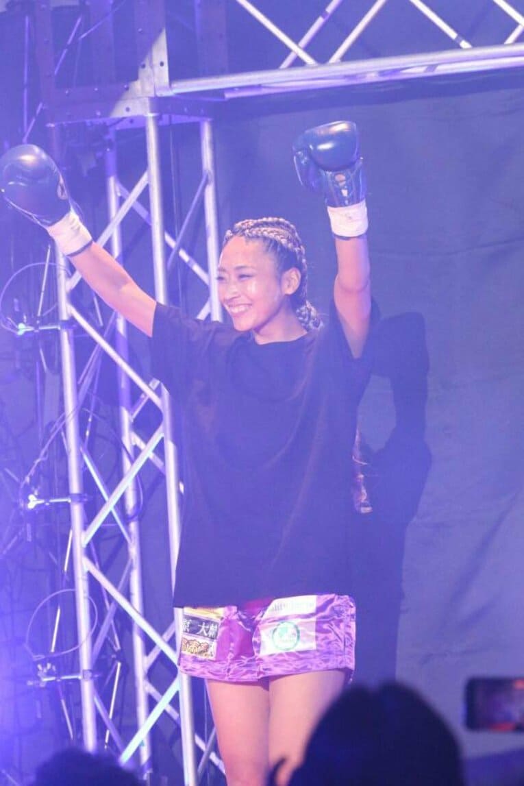 現在はプロキックボクサーに転身し、7戦全勝中　©HoostCup