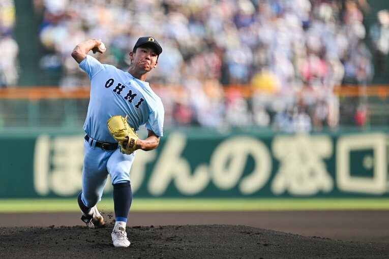 山田の投球フォーム　©Nanae Suzuki