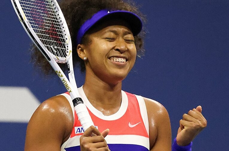 ブレイディとの2時間余りの激闘を制した大坂なおみ。2年ぶり2度目の頂点へ、時は来た。 ／ photograph by Getty Images