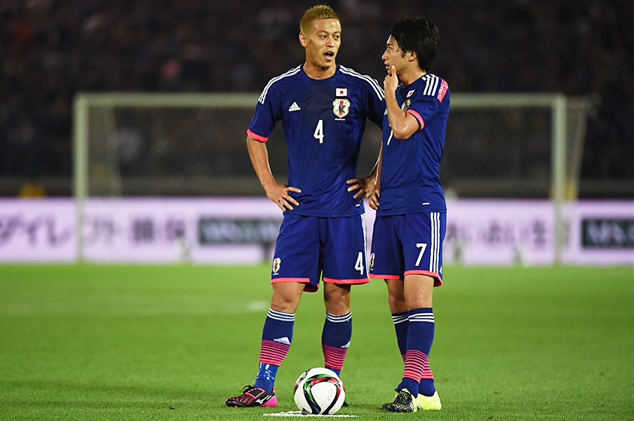 W杯前に“直接FKが脅威”と刷り込め。本田・柴崎が今回のキーマンな理由。<Number Web> photograph by Getty Images