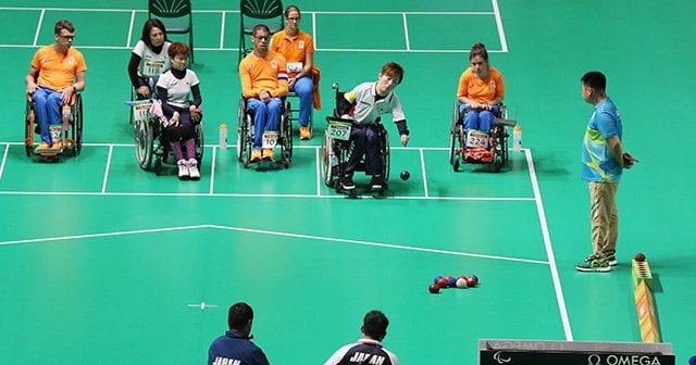 日本が銀獲得 ボッチャという競技 ポイントは究極の創意工夫と戦略性 パラスポーツ Number Web ナンバー 日本が銀獲得 ボッチャという競技 ポイントは究極の創意工夫と戦略性 パラスポーツ Number Web ナンバー