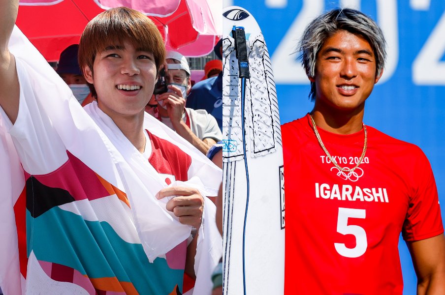 五十嵐カノアと堀米雄斗“金メダルの約束”「一緒に獲りたかったけど…」 なぜ日本人の青年は世界的カリスマになれたのか?<Number Web> photograph by JMPA