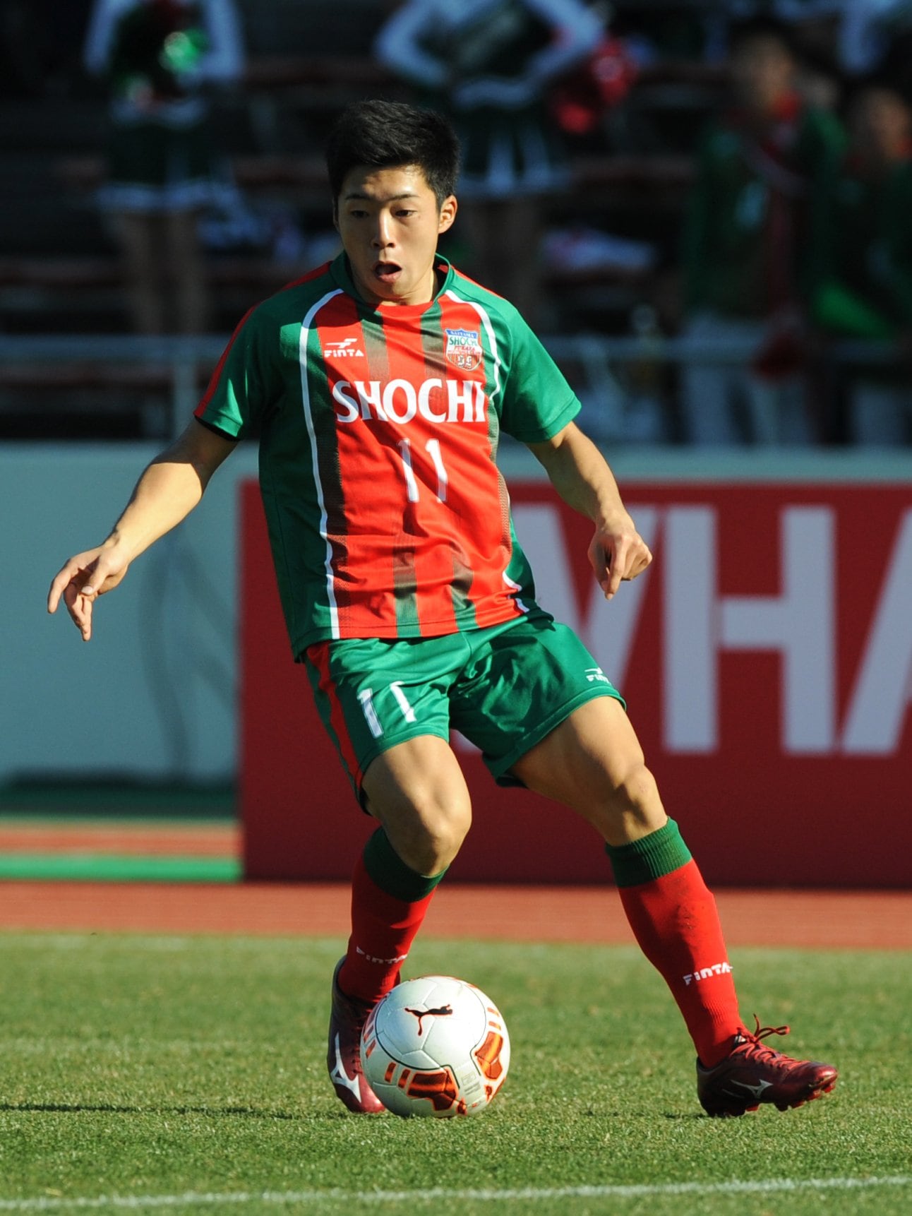 国士舘大学入学前、正智深谷高校時代の新井晴樹　©Hiroki Watanabe/Getty Images