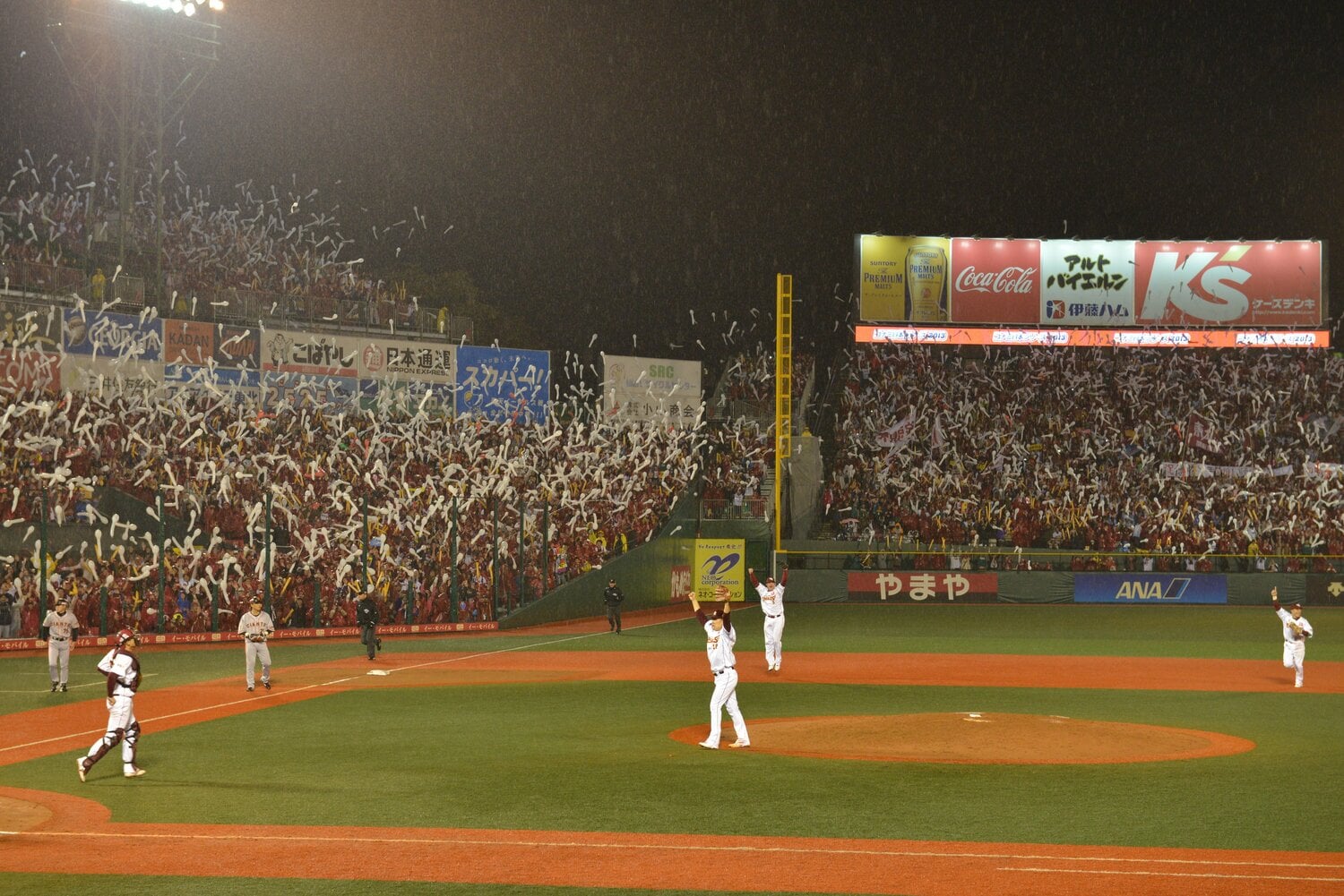 2013年、東北楽天ゴールデンイーグルス日本一の瞬間　©︎Hideki Sugiyama