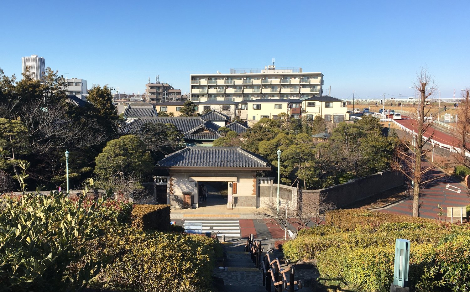 劇中で「観山邸」として使用される葛飾区の山本邸（筆者撮影）