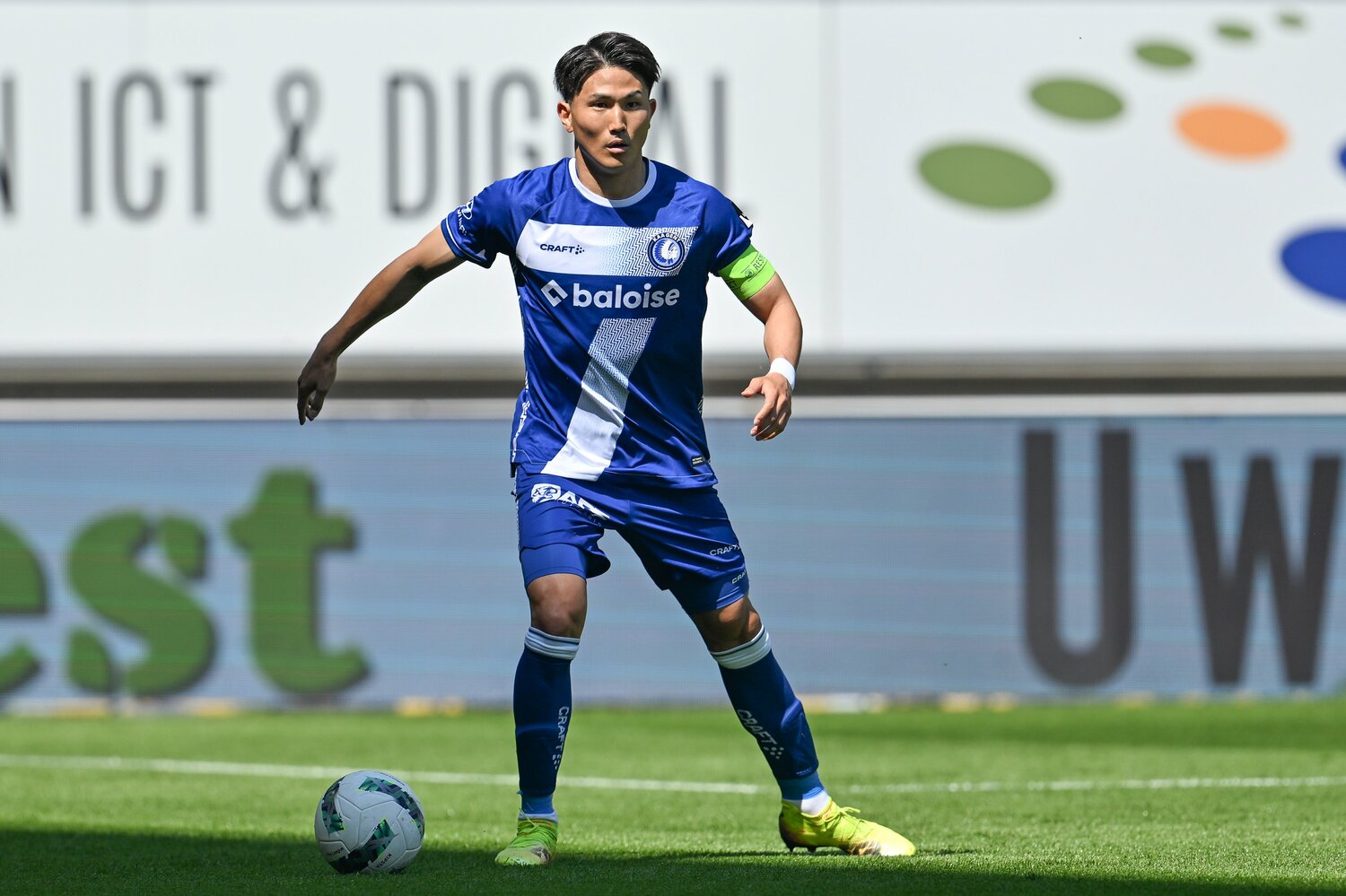 ベルギー・ヘントで定位置をつかんだ渡辺剛28歳。ファン投票で年間MVPにも選ばれた　©Getty Images