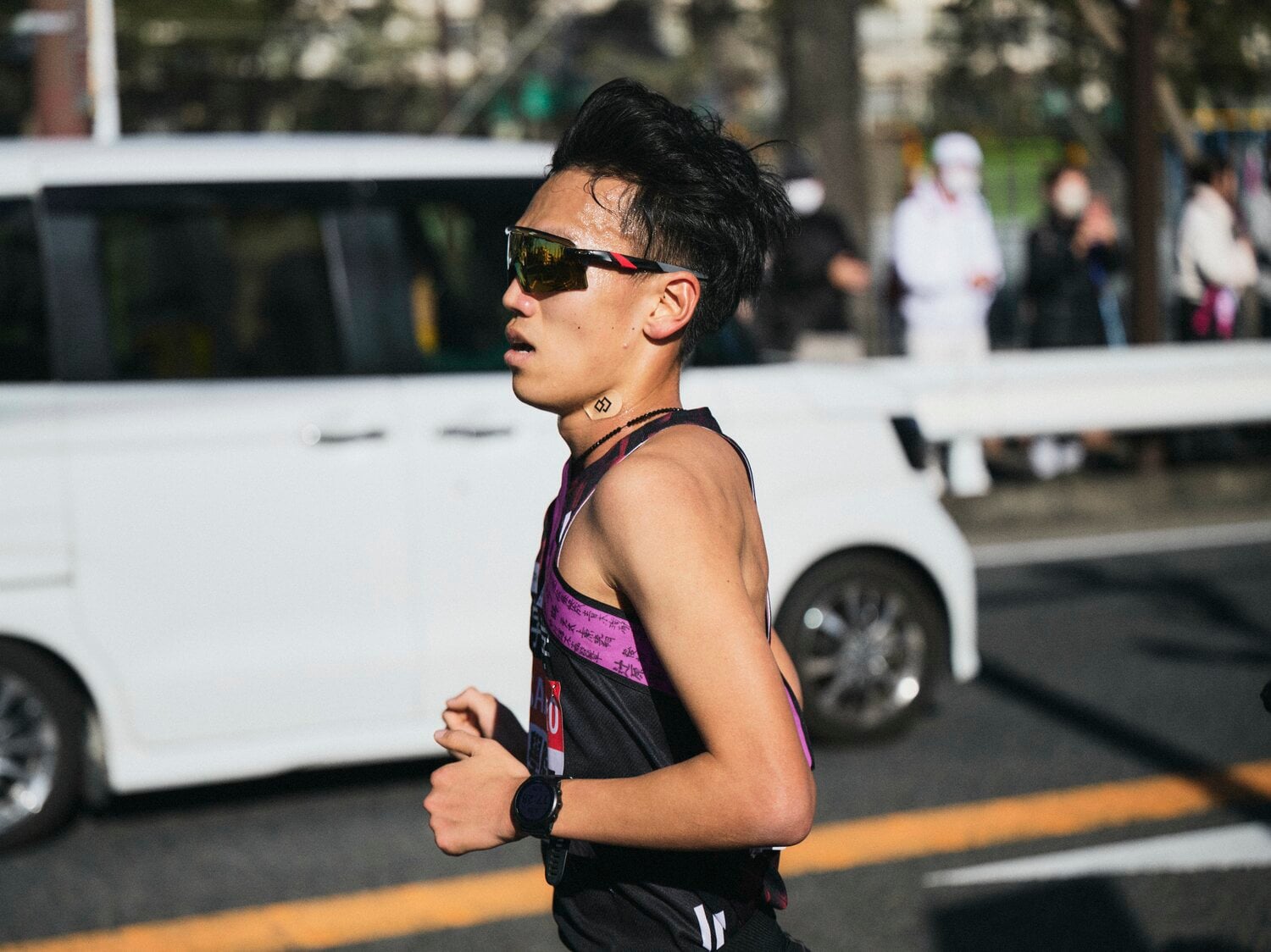 国学院大・山本歩夢。平林清澄との二枚看板で今季の活躍の原動力に　©Yuki Suenaga