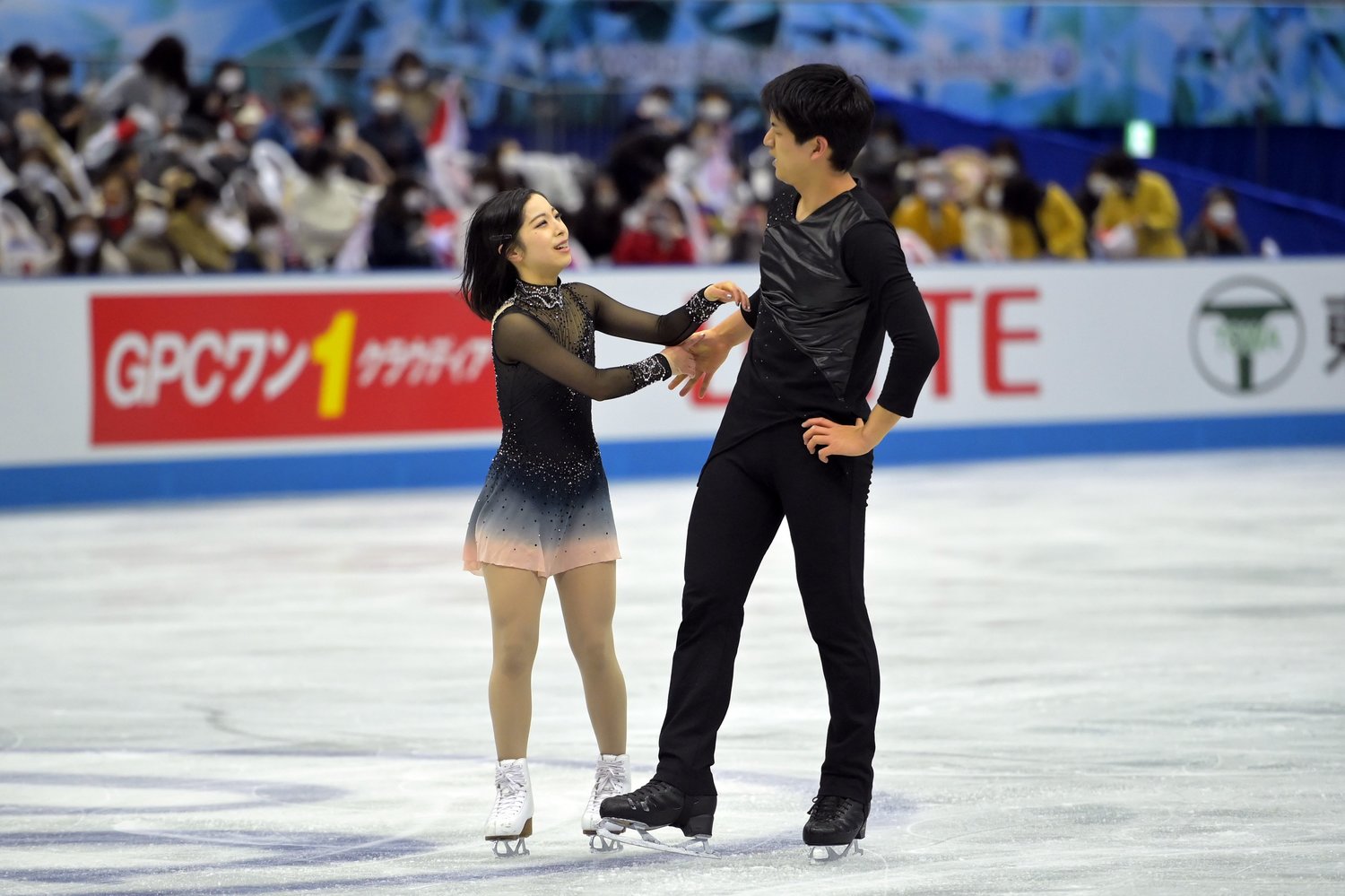 フィギュアスケート・ペアの三浦・木原