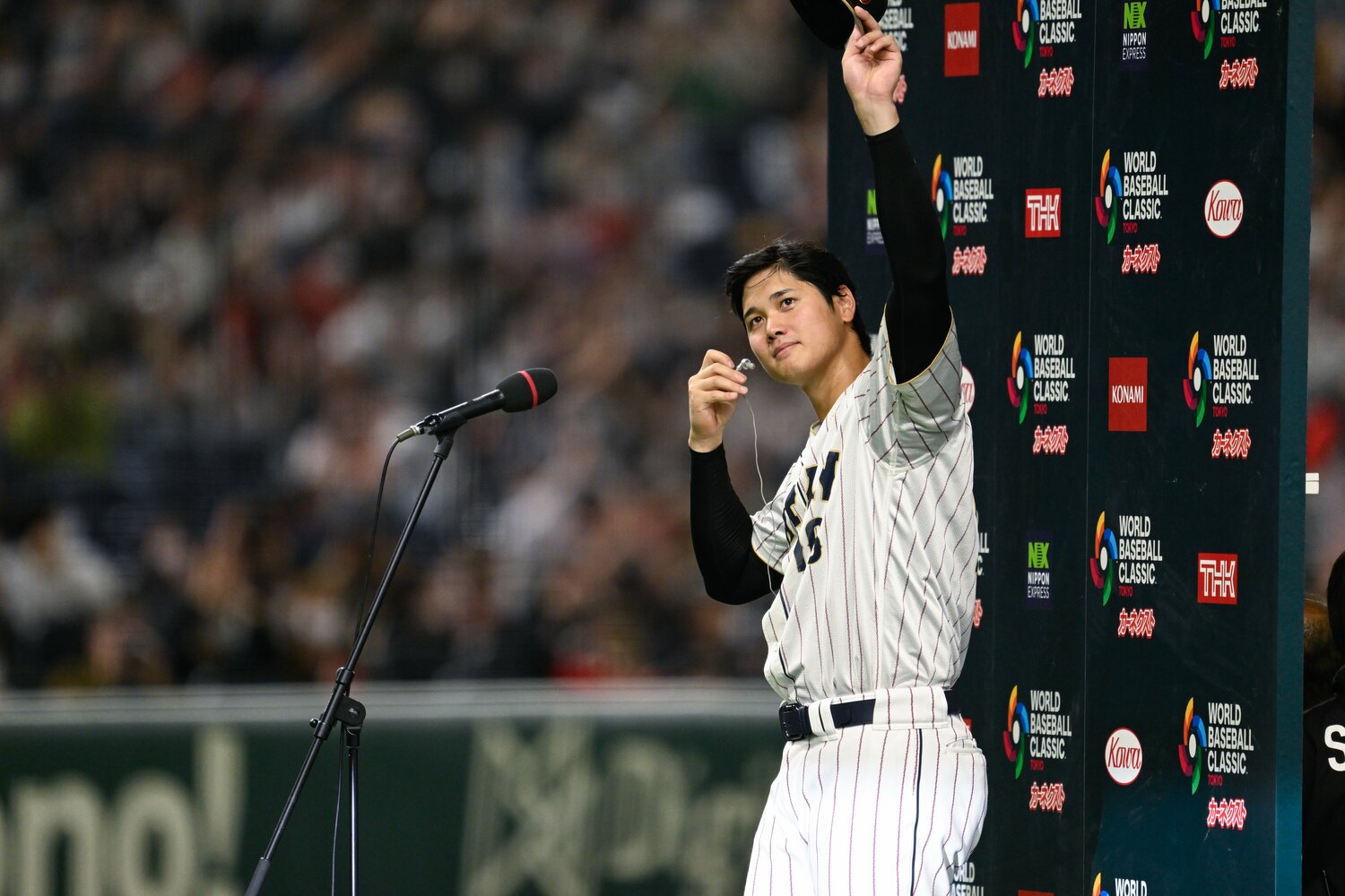 中国戦でのヒーローインタビュー　©Nanae Suzuki