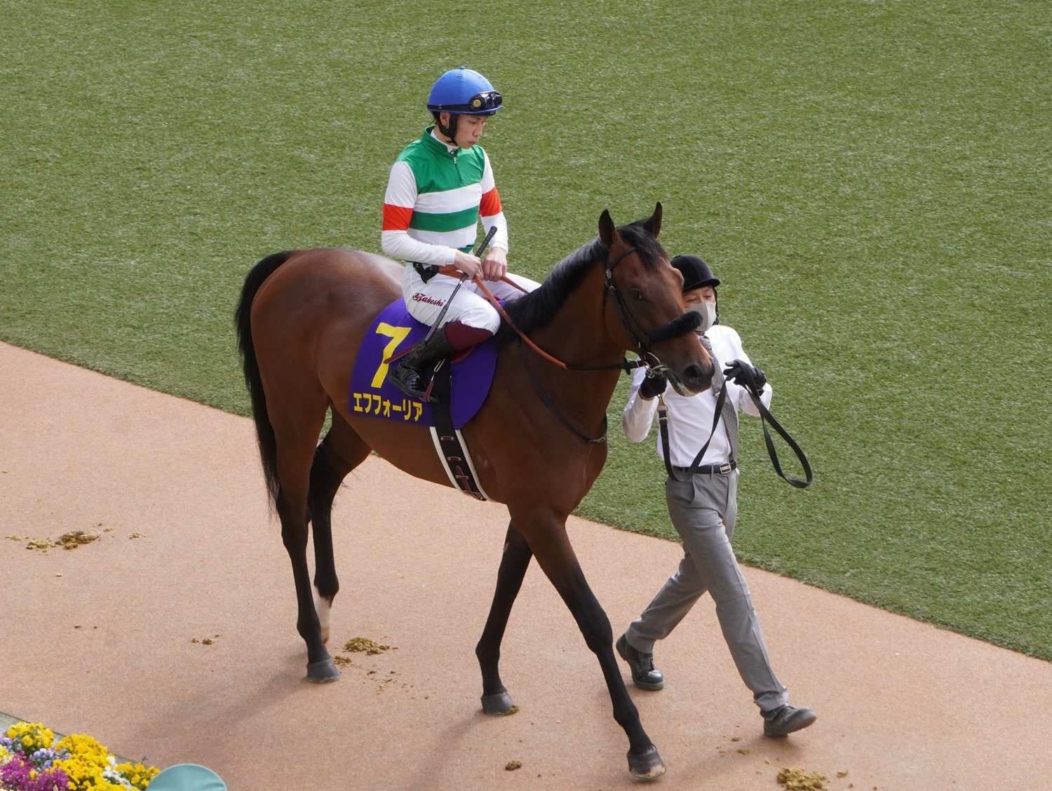 皐月賞に臨んだエフフォーリア