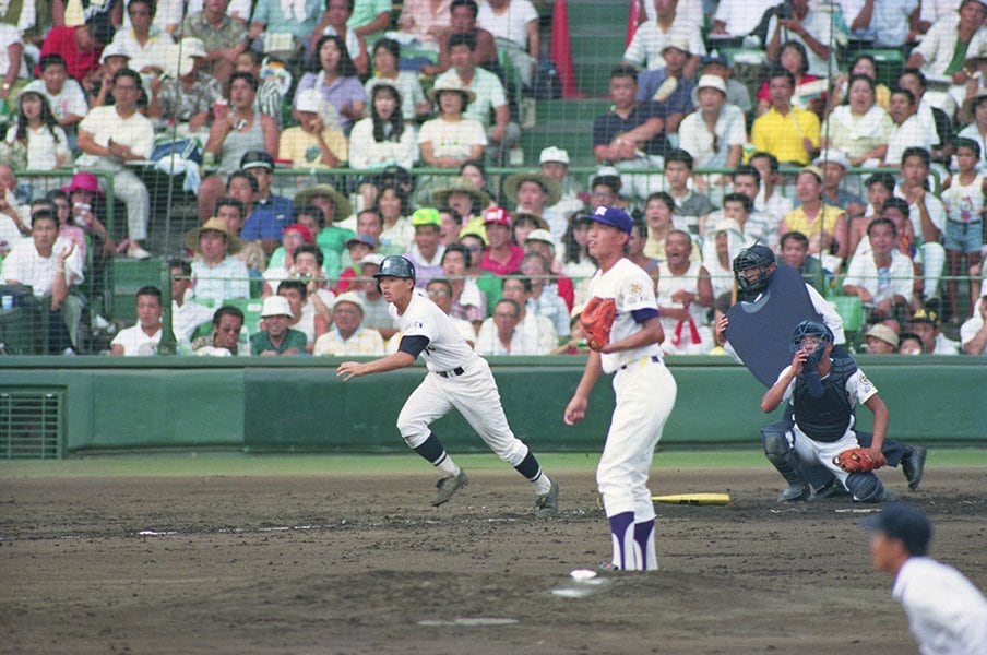 1991年夏の佐賀学園vs.天理を忘れない。若林隆信青年が見せてくれた意地。＜Number Web＞ photograph by Kyodo News