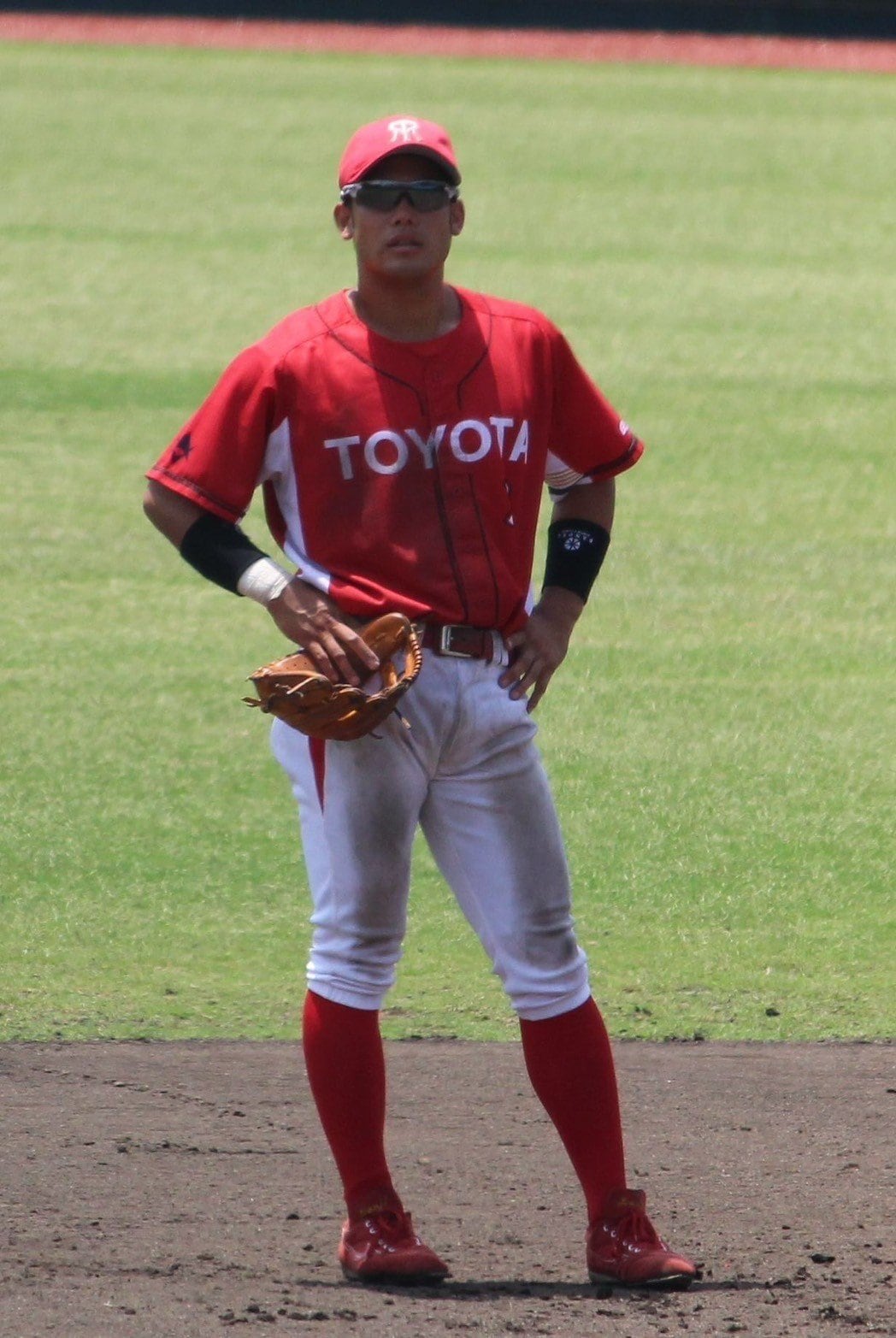 ルーキー時代の河合　©︎TOYOTA