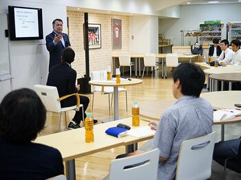 日本サッカー協会・田嶋幸三会長がNSBC受講者と討論した「方策」とは。＜Number Web＞ photograph by Yuki Suenaga