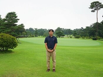 五輪ゴルフコースを管理する仕事。ぺブルビーチの衝撃が人生を変えた。＜Number Web＞ photograph by Yoichi Katsuragawa