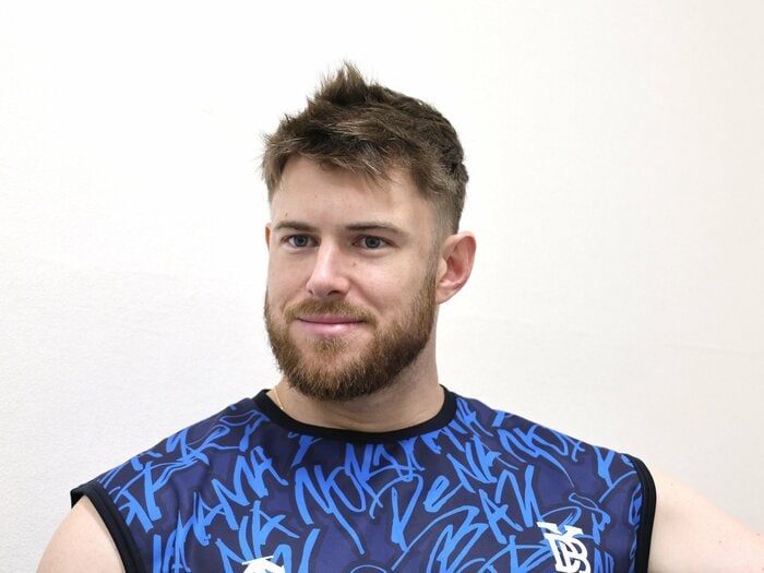 「ChatGPTに日米のストライクゾーンの違いを聞いたよ（笑）」DeNAローワン・ウィック2年目の本領発揮…来日のきっかけは「あの日本人メジャー選手」＜Number Web＞ photograph by NumberWeb